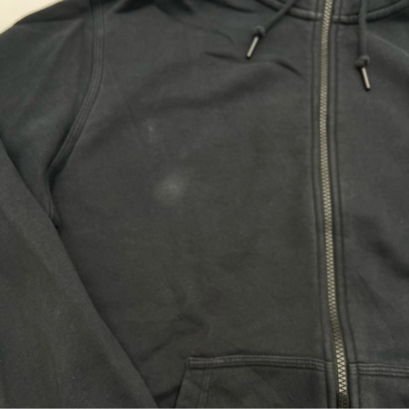 Nike Sportswear Club Fleece Full-Zip Hoodie Men’s XL Black Sweatshirt Jacket - Picture 6 of 7